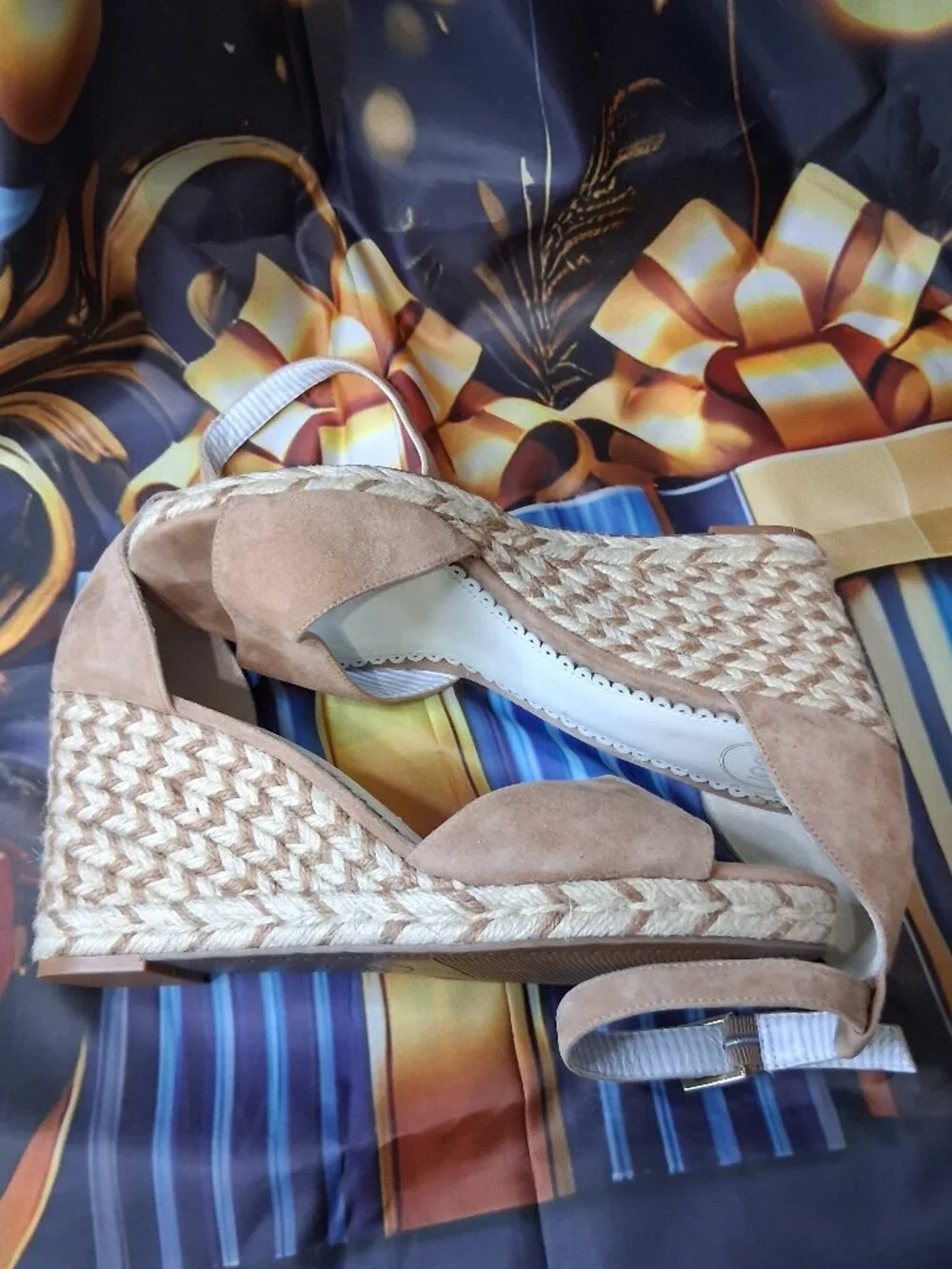 1901 Nadine Espadrille Wedge Sandal.